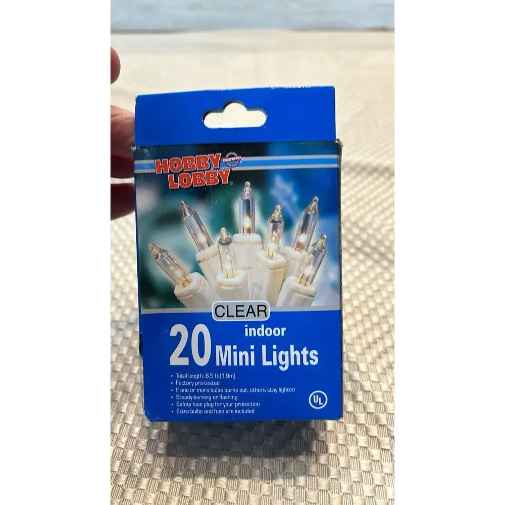 Lot of 3 All new Mini Christmas Lights